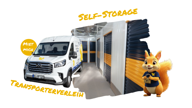 Fix Storage bietet Vermietung von Transportern und Lagerräumen an